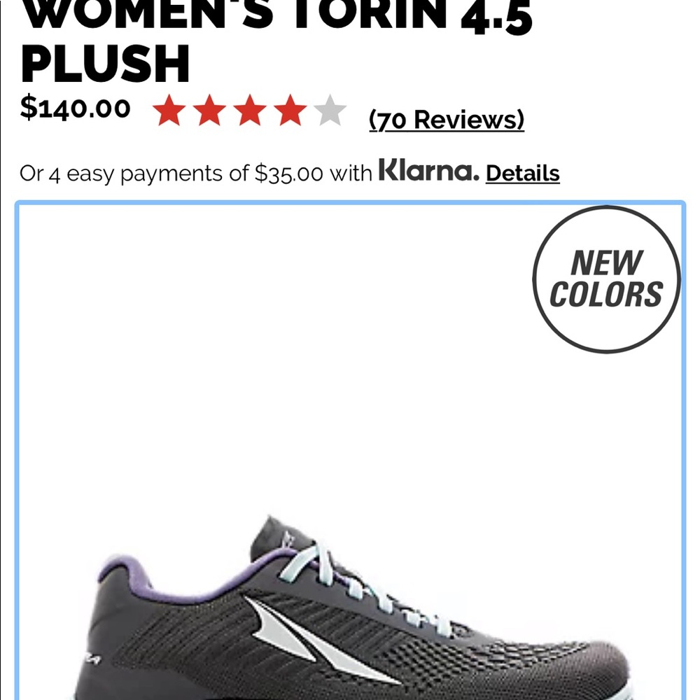 Altra Torin Plush 4.5